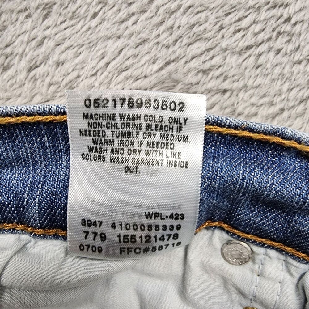 Levis 512 Womens 14 Perfectly Slimming Boot Cut Jeans Cotton Blend Stretch Denim - Picture 6 of 13